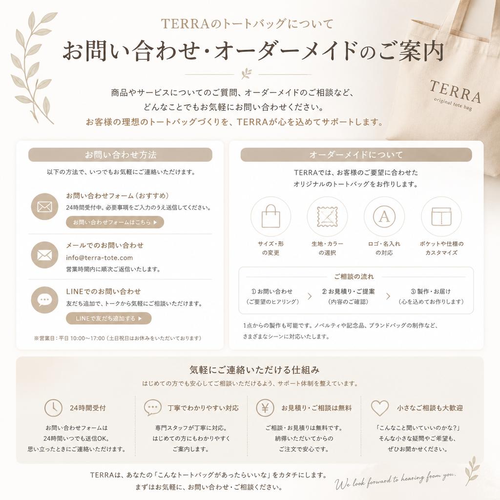 お問い合わせ・ご予約